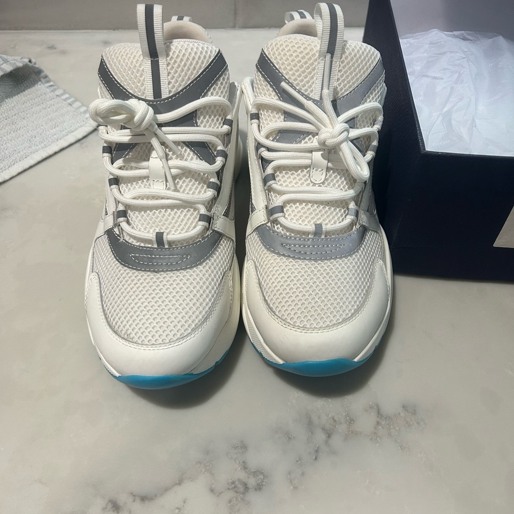 DIOR B22, Silver/Blue, size 45 Eu/ 11us. - Picture 7 of 8